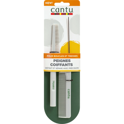 CANTU Peignes à Cheveux Spécial Tissage Métal Spirale