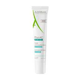 A-DERMA Perfect fluide visage anti-imperfections anti-marques peaux grasses tendance acnéique 40 ml
