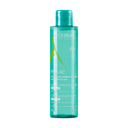 A-DERMA Eau micellaire démaquillante purifiante peaux grasses tendance acnéique 200 ml