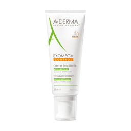 A-DERMA Crème Corps Emolliente Anti-grattage Peau Sèche à Tendance Atopique Exomega Control 200 ml