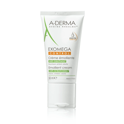 A-DERMA Crème Visage Corps Bébé Enfant Exomega Control 50 ml
