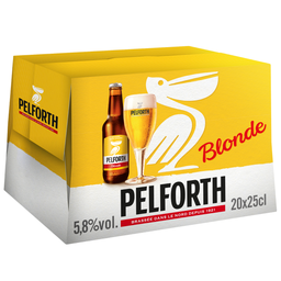 PELFORTH Cerveja Loura 20 x 25 cl