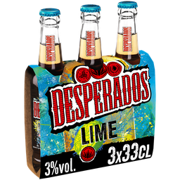 DESPERADOS Bière Aromatisée Spiritueux Agave Citron Vert Cactus 3%
