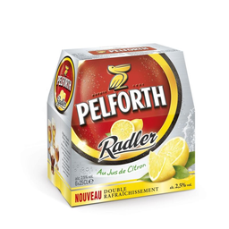 PELFORTH Cerveja Radler 2.5° 6 x 25 cl
