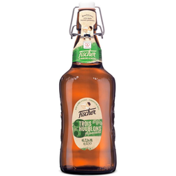 FISCHER bière d'alsace 3 houblons: la bouteille de 65cl