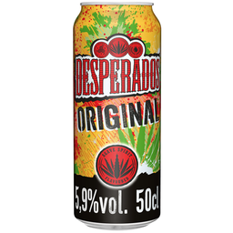 DESPERADOS Bière Aromatisée au Spiritueux à Base d'Agave 5,9%