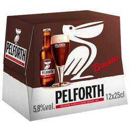 PELFORTH Cerveja Escura 12 x 25 cl