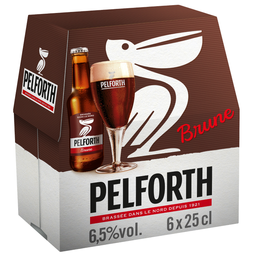 PELFORTH Cerveja preta 6 x 25 cl