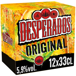 DESPERADOS Bière Aromatisée au Spiritueux à Base d'Agave 5,9%