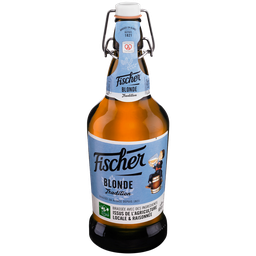 FISCHER Bière blonde tradition d'Alsace 6% verre non consigné 65cl