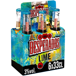 DESPERADOS Bière Aromatisée Citrons Lime 3%
