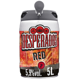 DESPERADOS Bière Red aromatisée Tequila 5.9% fût pression 5l