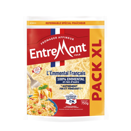 ENTREMONT Fromage Emmental Râpé 750 g