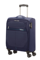 American Tourister Deep Dive Spinner 55/20 Tsa Navy/Blue
