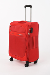 American Tourister Deep Dive Spinner M Exp Tsa Red/Grey