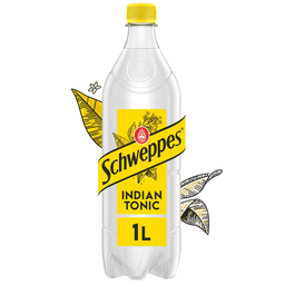 SCHWEPPES Bebida gaseosa indian tonic con quinina 1 L