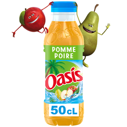 OASIS Boisson Aux Fruits Pomme et Poire
