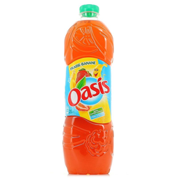 OASIS bouteille pet banane fraise 2l