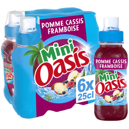 OASIS Boisson Aux Fruits Pomme Cassis et Framboise
