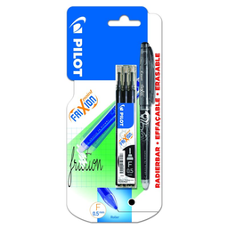 PILOT Roll+3 recharge frixion noir