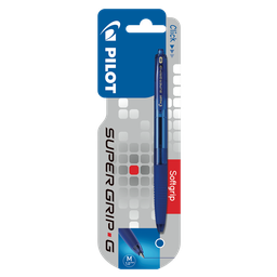 PILOT Stylo bille supergrip G bleu-ecriture moyenne