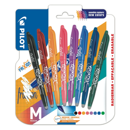PILOT Stylo effaçable Frixion Ball rechargeable pointe moyenne 0.7mm