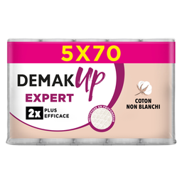DEMAK'UP Algodones Desmaquillantes Expert 5 paquetes de 70