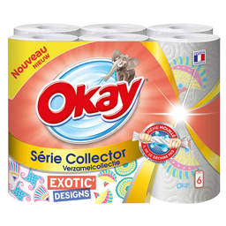 OKAY Papel de cocina Collection 6 rollos