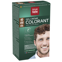 PETROLE HAHN Gel crème colorant 40 châtain naturel 1 kit