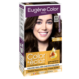 EUGENE COLOR Les Naturelles Coloração Permanente N°30 Castanho Escuro 115 ml