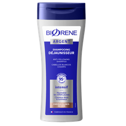 BIORENE Shampooing déjaunissant Argent cheveux gris/blancs 200 ml