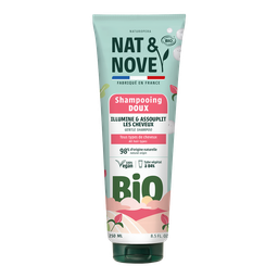 NAT&NOVE Shampoing Doux pour Tous types de cheveux Calendula Bio BIO
