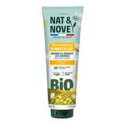 NAT&NOVE Shampoing Nourrissant pour Cheveux secs Avoine Bio BIO
