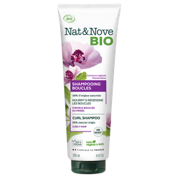 NAT&NOVE BIO Shampooing cheveux bouclés bio NAT&NOVE BIO, 250ml
