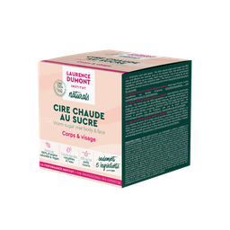 LAURENCE DUMONT Cire Chaude Corps et Visage 100% d'Origine Naturelle Sucre 250 ml