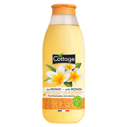 COTTAGE Douche huile extra nourrissante monoi 97% d'ingredients d'origine naturelle 560 ml