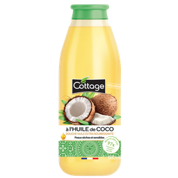 COTTAGE Douche huile extra nourrissante huile de coco 560 ml