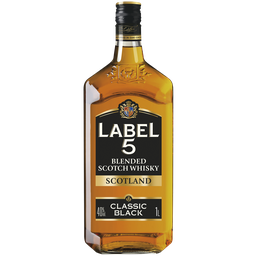LABEL 5 Blended Scotch Whisky Classic Black 100 cl