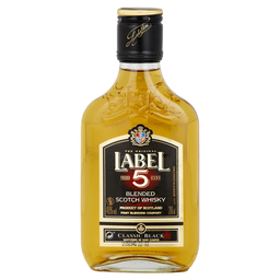 LABEL 5 Scotch Whisky Classic Black Flask 6 x 20 cl