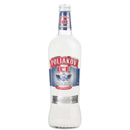 POLIAKOV vodka ice citron 5%: la bouteille de 70cl