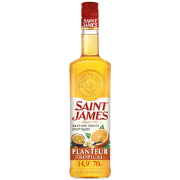 SAINT JAMES Cocktail Tiki Planteur à base de rhum agricole SAINT JAMES