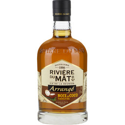RIVIERE DU MAT Bebida à base de rum arranjado coco tostado 70 cl