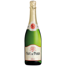 CAFE DE PARIS Vin effervescent blanc de blancs brut 75 cl