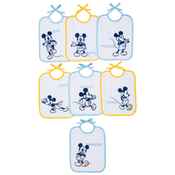BABYCALIN 7 newborn bibs Disney Classic Mickey