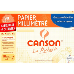CANSON 16F Millimetre A4 90 g