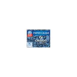 CANSON Pochette Papier Calque 24x32cm 12 Feuilles 70 g