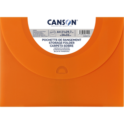 CANSON Pasta de cantos em polipropileno 27x35cm Framboesa