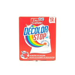 EAU ECARLATE Toalhitas Décolor Stop 12 unidades