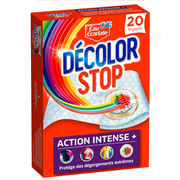 EAU ECARLATE Toalhitas Anti-Descoloração Décolor Stop Intense, caixa de 20 toalhitas