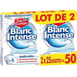 EAU ECARLATE Blanc Intense Wipes 2 boxes of 25